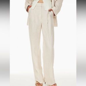 Aritzia Wilfred The Effortless Pant™ Linen, Size 8 NWT